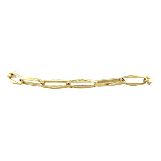 Gouden closed for ever armband