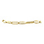 Gouden closed for ever armband 18 cm 14 karaat