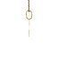 Gouden hanger maria/jezus 13 karaat