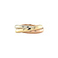 Tricolour gouden ring 14 karaat