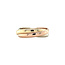 Tricolour gold ring 14 karat