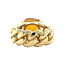 Gold ring with orange gemstone 18 karat