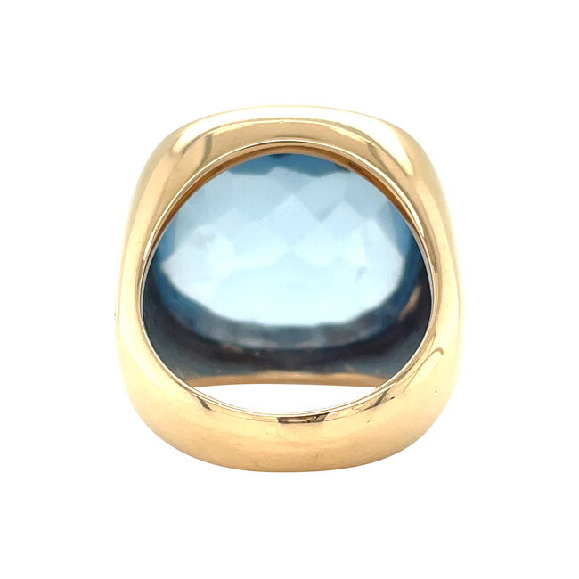 Rose gold ring with Spinel 18 karat