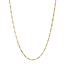 Goldenes Figaro-Collier 50,5 cm 14 Karat