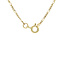 Gouden figaro collier 50.5 cm 14 karaat