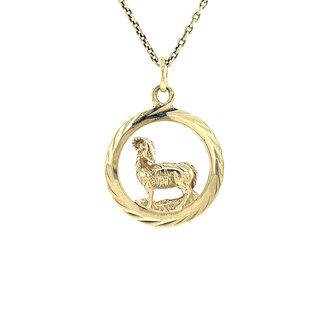 Goldenes Sternzeichen Widder