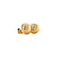 Rose gold stud earrings 14 karat