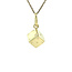 14 karat gold die pendant