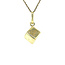 14 karat gold die pendant