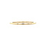 Gold smooth (stackable) ring 18 karat