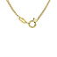 Gold length necklace gourmet 39 cm 14 karat