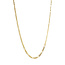 Gold Figaro necklace 45.5 cm 14 karat