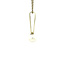 Gold pendant with pearl 14 karat
