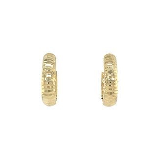 Gold earrings