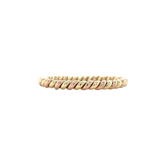 Gouden (aanschuif) ring 14 karaat