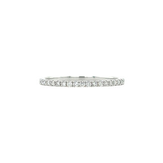 Platina ring met diamant