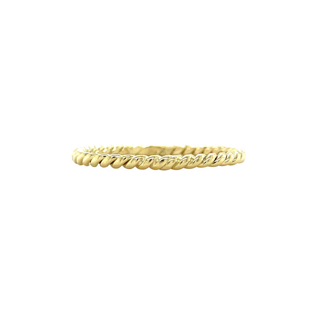 Gouden (aanschuif) ring 14 karaat