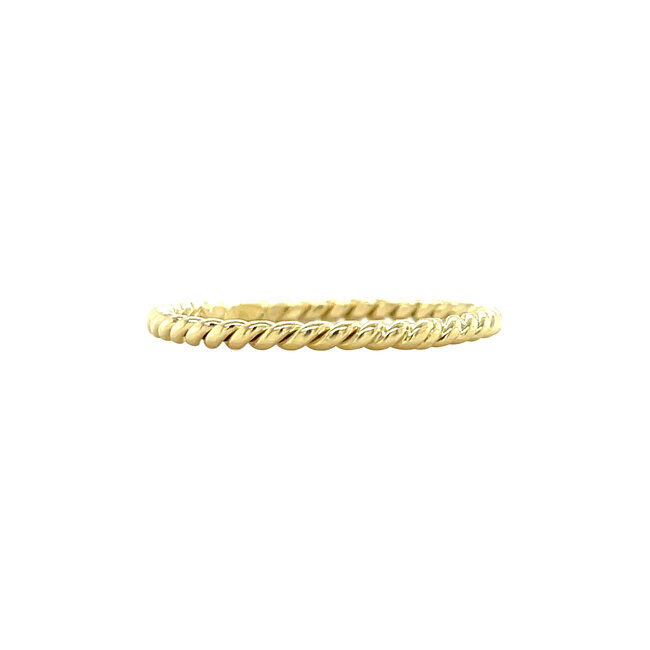 Gouden (aanschuif) ring 14 karaat