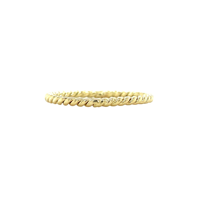 Gouden (aanschuif) ring 14 karaat