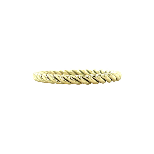 Gouden (aanschuif) ring 14 karaat