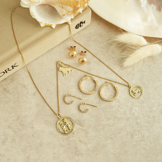 Goldene Ohrstecker 14 Karat