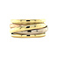 Tricolour gold ring 18 karat