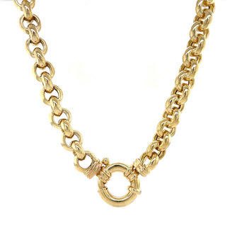 Gouden jasseron collier