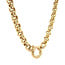 Gouden jasseron collier 50 cm 14 karaat