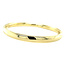 Goldenes glattes Armband 14 Karat