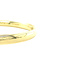 Gouden gladde bangle 14 karaat