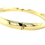 Goldenes glattes Armband 14 Karat