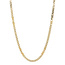 Gold fantasy necklace 61 cm 14 karat