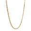 Gold fantasy necklace 61 cm 14 karat