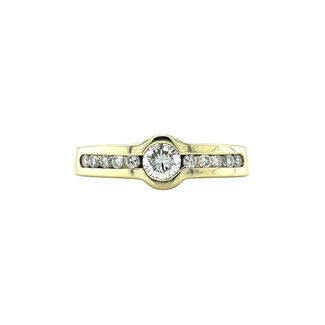 Gouden ring diamant