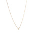 Rosegouden collier Van Rycke Paris 43 cm 18 karaat