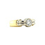 Goldener Ring mit Diamant 18 Karat