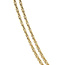 Gouden popcorn choker 47 cm 14 karaat