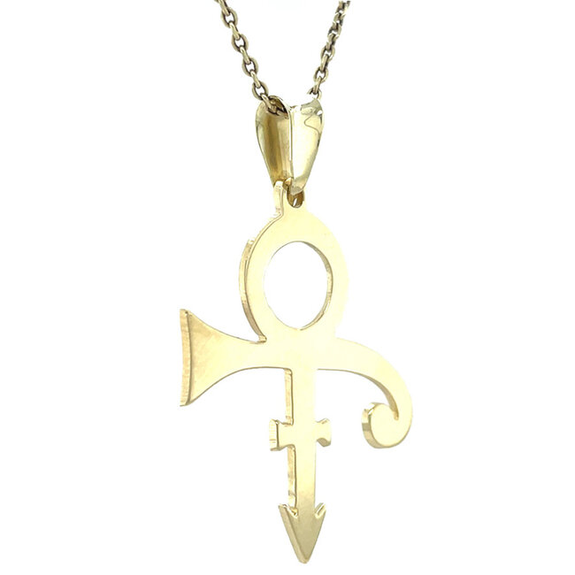 Gouden hanger prince liefdes symbool 14 karaat