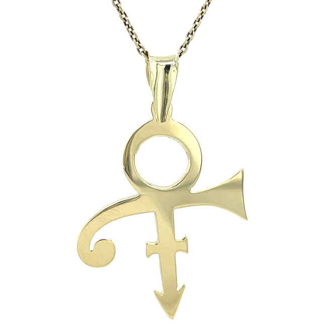 Gouden hanger prince liefdes symbool 14 karaat