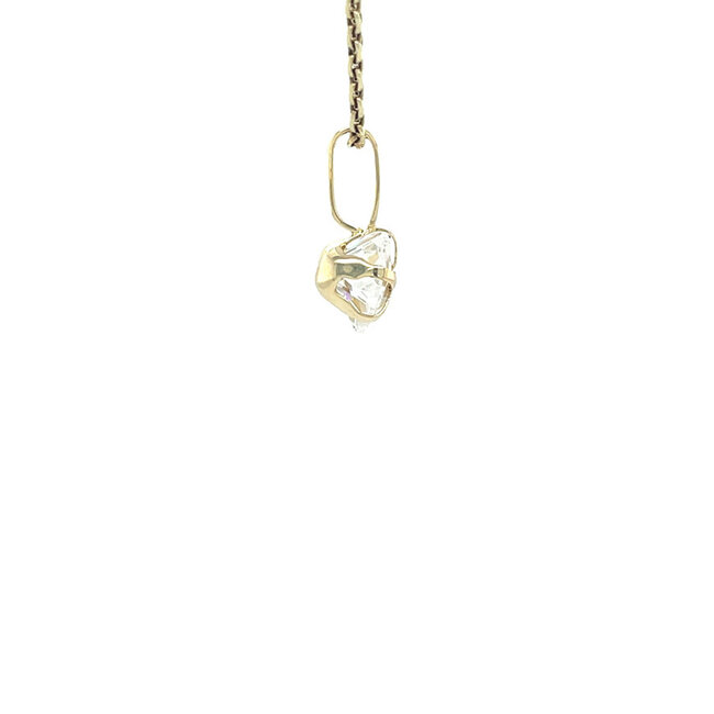 Gold pendant flower 14 karat