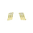 Gold ear studs 14 karat