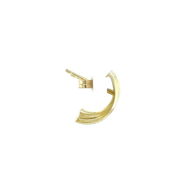 Gold ear studs 14 karat
