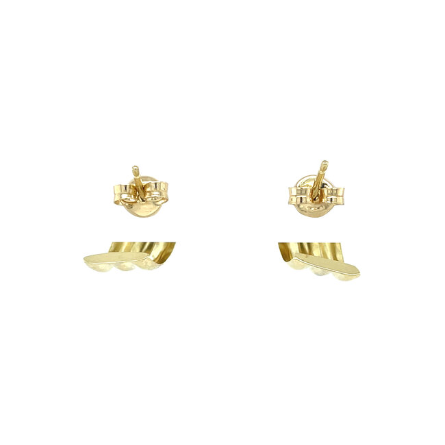 Gold ear studs 14 karat