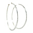 White gold earrings 18 karat