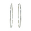 White gold earrings 18 karat