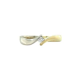 Goldener Ring Diamant
