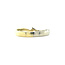 Goldener Ring mit Diamant 14 Karat
