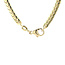 Gold choker gourmet 45 cm 14 karat