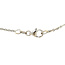 White gold bracelet labradorite 20.5 cm 18 karat