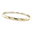 Witgouden bangle met zirkonia 18 karaat